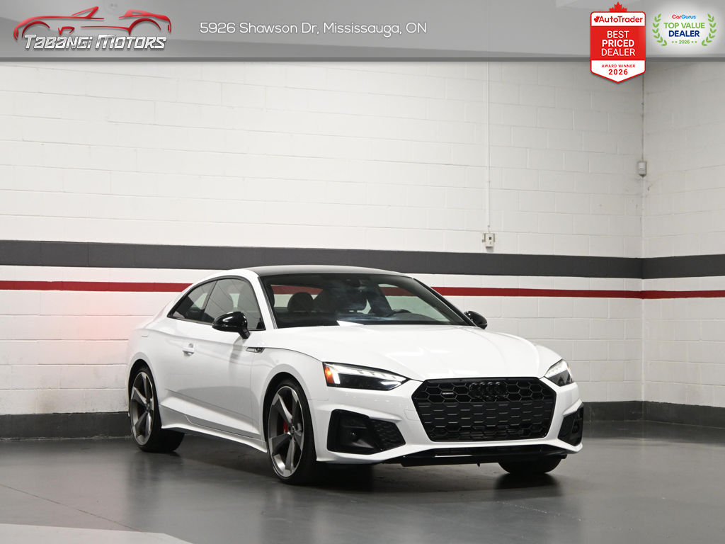 2022 Audi A5 Progressiv  S-Line Sport Black Optics 360CAM Navigation — снимка 1