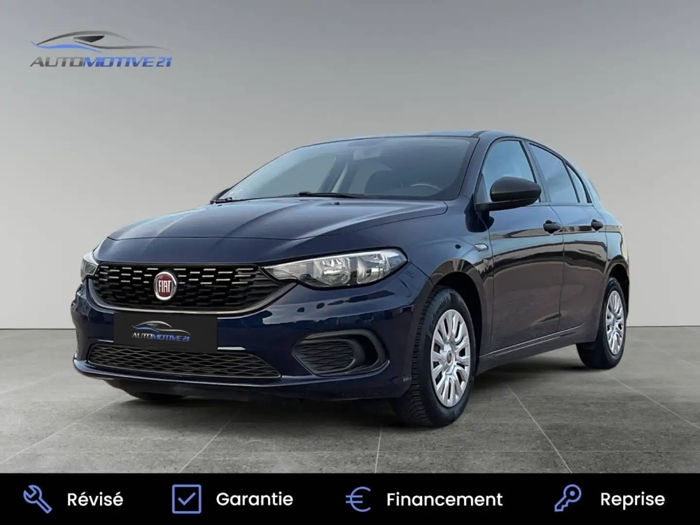 Fiat Tipo 1.4 95ch S/S Easy MY19 5p Bleu - 1