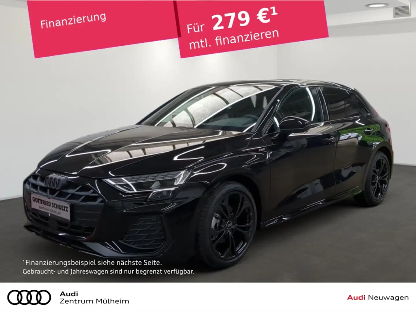Audi A3 Sportback 35 TFSI S lineLED digitales Cockpit Memo Negro - 1
