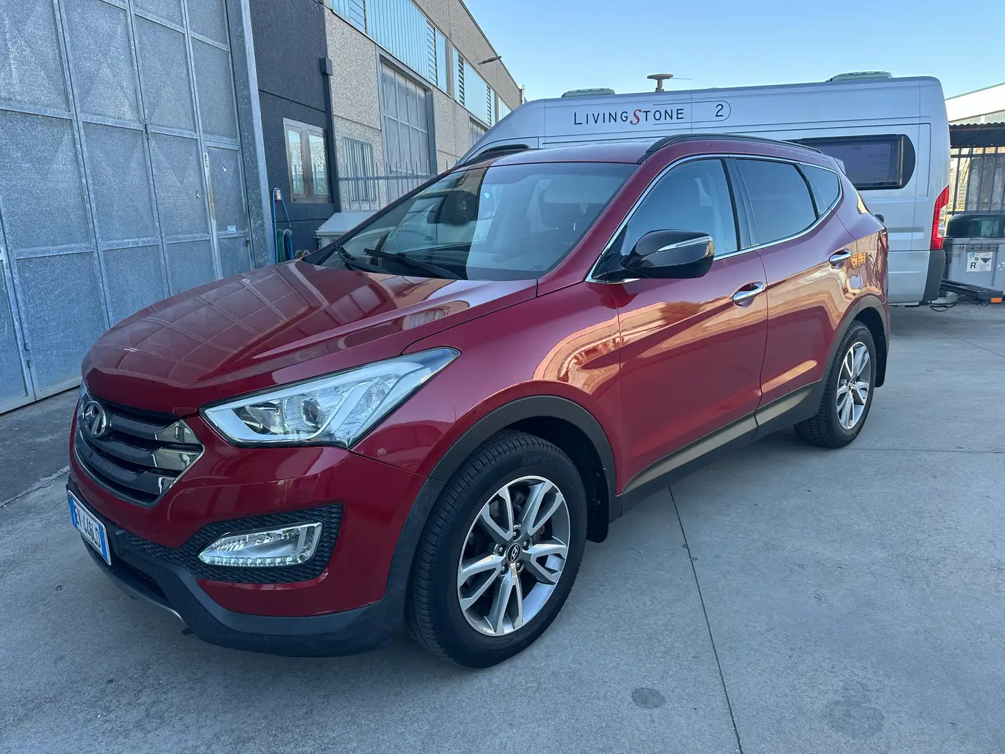 Hyundai SANTA FE Santa Fe III 2013 2.0 crdi Comfort 2wd Rosso - 2