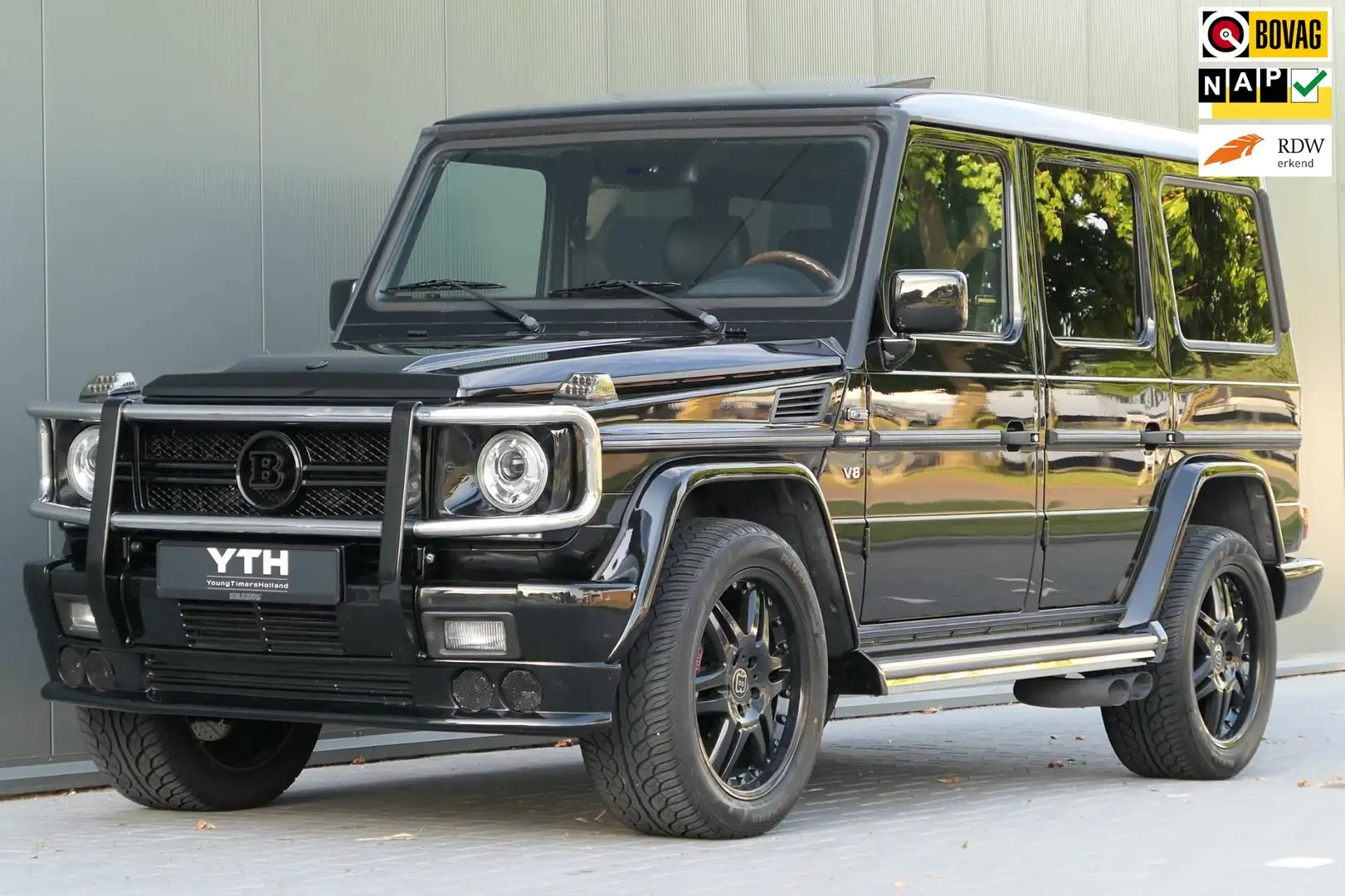 Mercedes-Benz G 500 BRABUS Youngtimer Schuifdak Carplay Zwart - 1