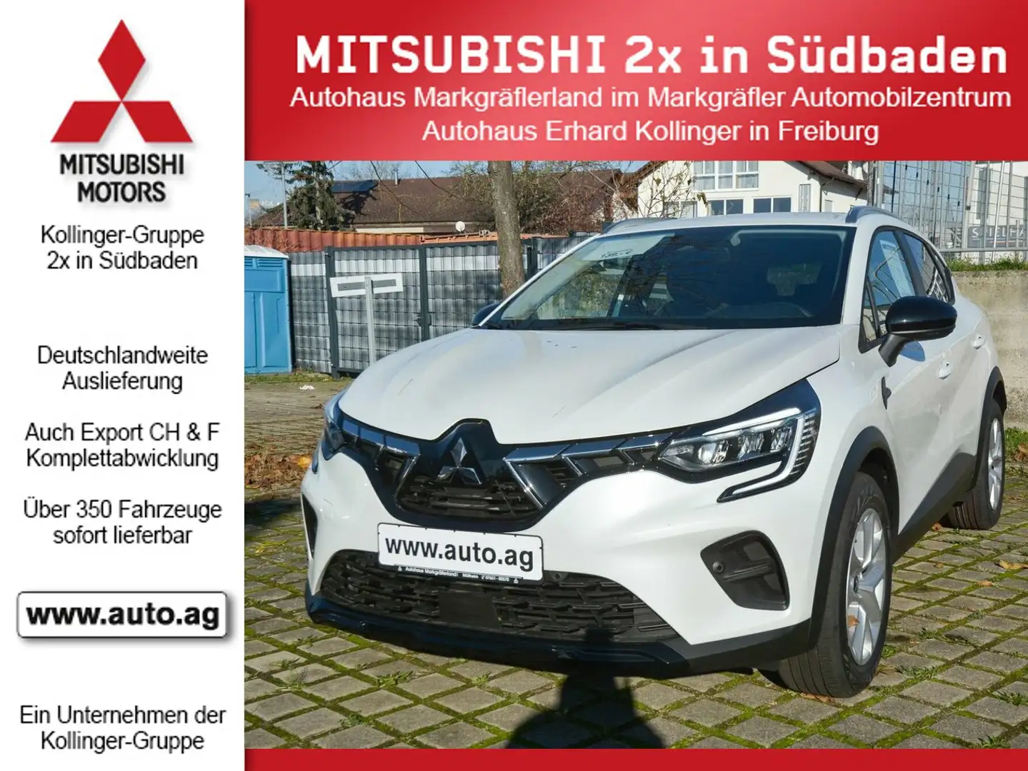 Mitsubishi ASX PLUS M/T ANDROID*KLIMA*K-ENTRY Blanco - 1