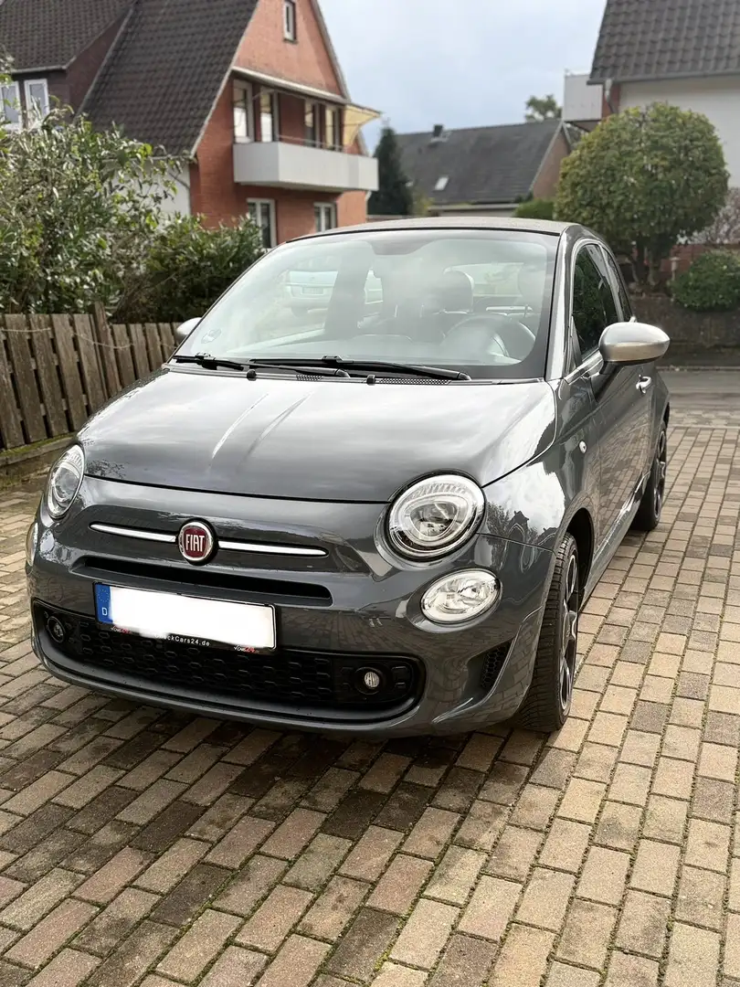 Fiat 500C 500C 1.2 Rockstar Cabrio Gris - 2