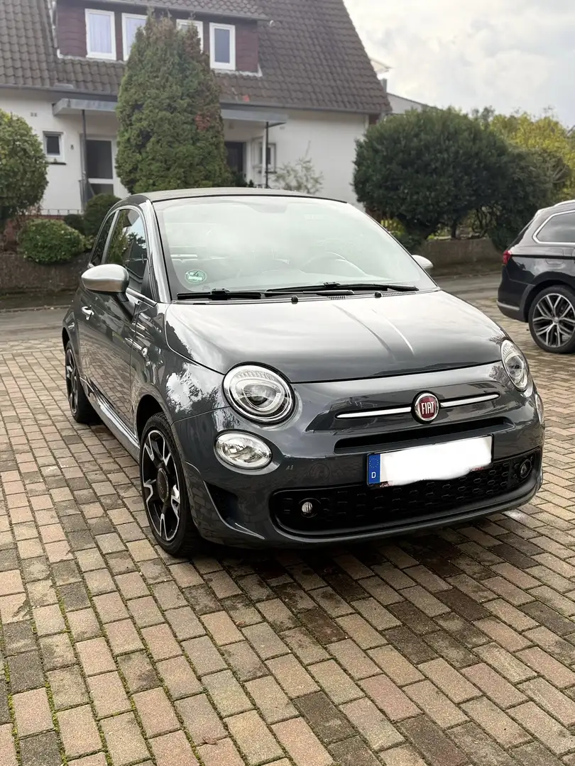 Fiat 500C 500C 1.2 Rockstar Cabrio Gris - 1