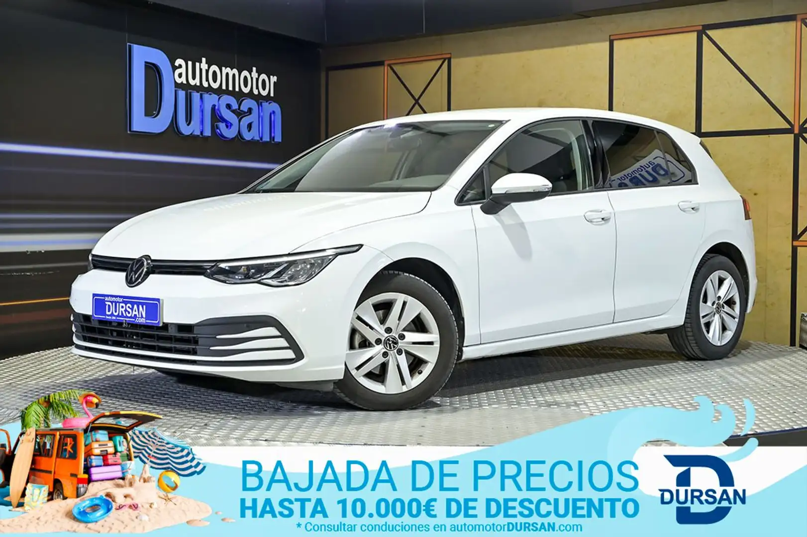 Volkswagen Golf 1.0 TSI 81kW 110CV Blanc - 1