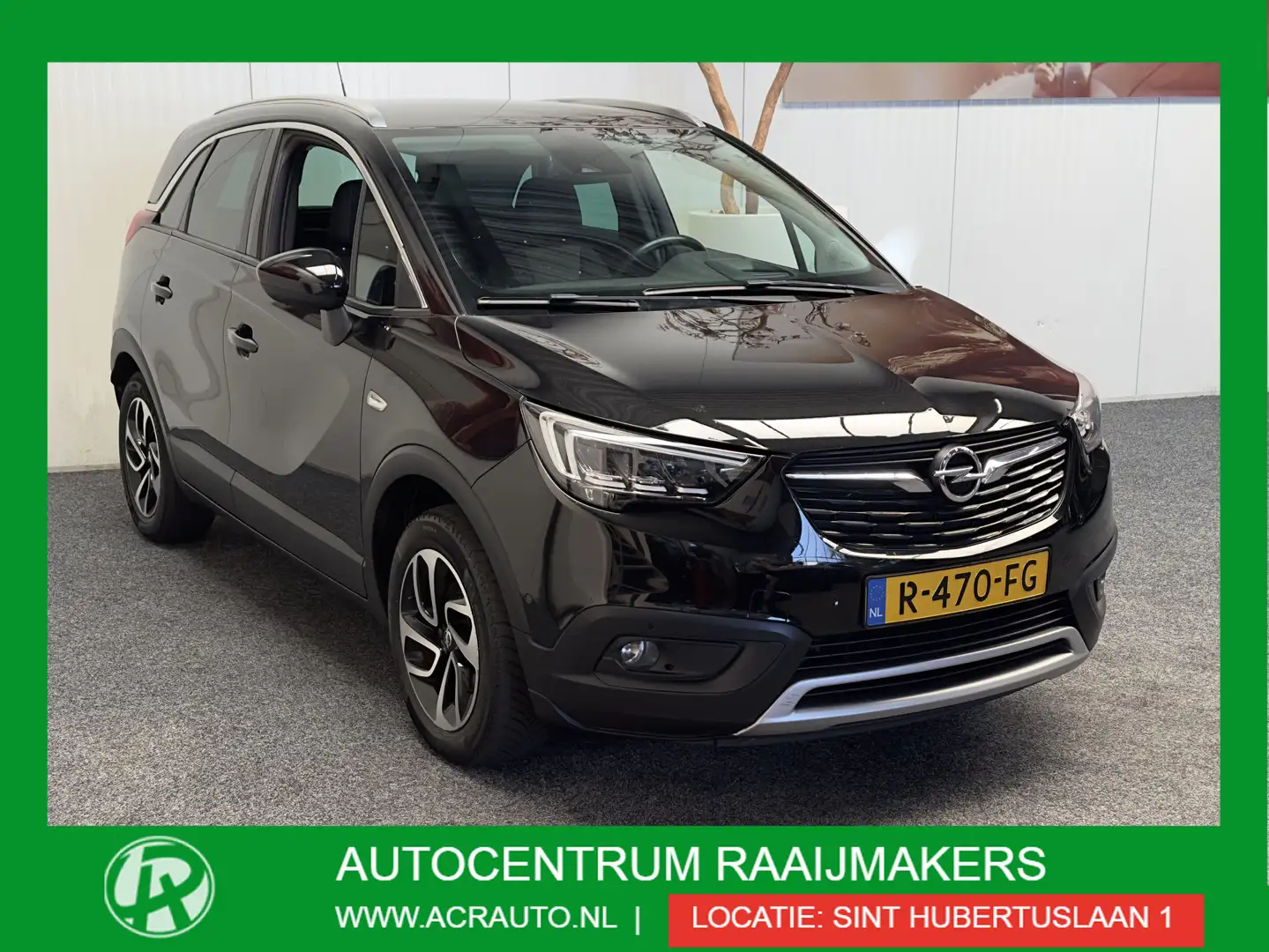 Opel Crossland X 1.2 TURBO INNOVATION AUTOMAAT 111 PK NAVIGATIE CRU Zwart - 1