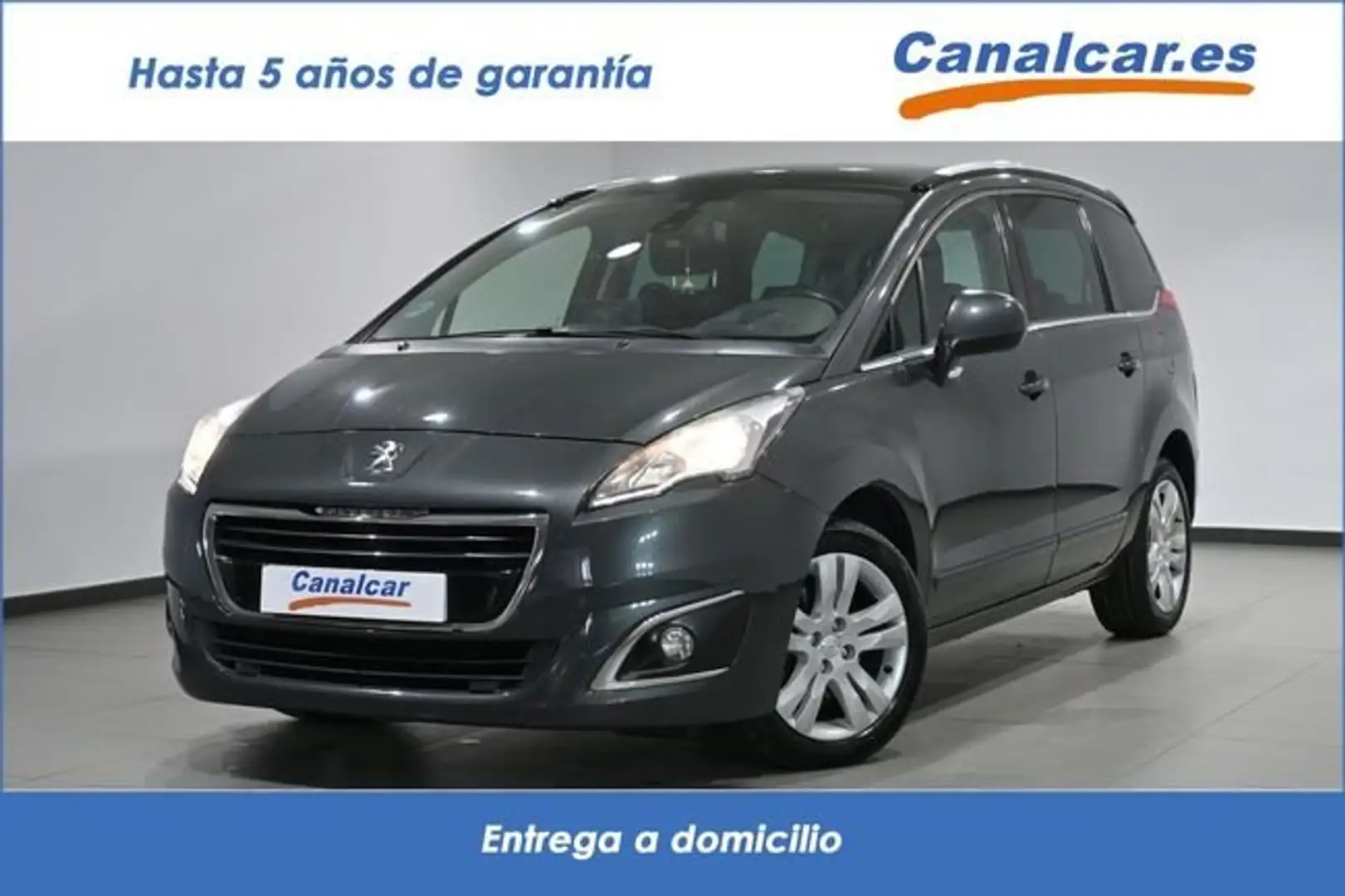 Peugeot 5008 2.0 BlueHDi Allure 7 pl. 150 Gris - 1