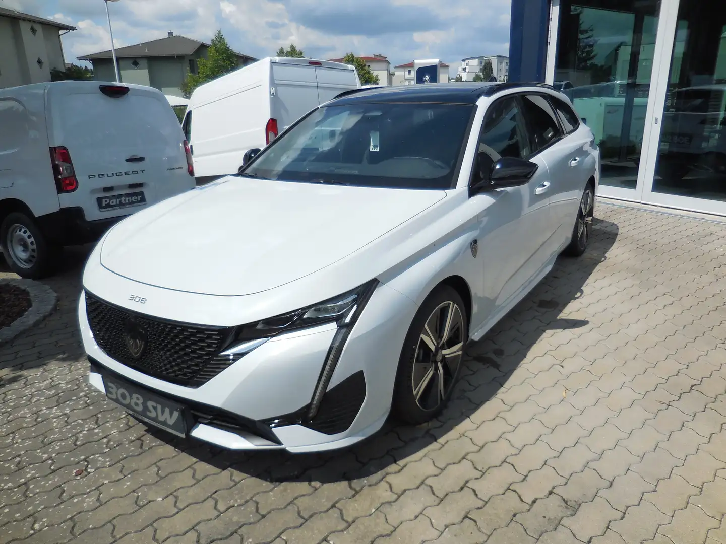Peugeot 308 SW GT BlueHDi 130 EAT8*360° Kam.-Schiebedach* Weiß - 1