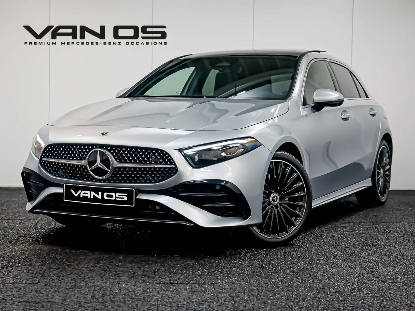 Mercedes-Benz A 250 A e AMG Line | Leder | Premium Plus | Rij-ass. Plateado - 1