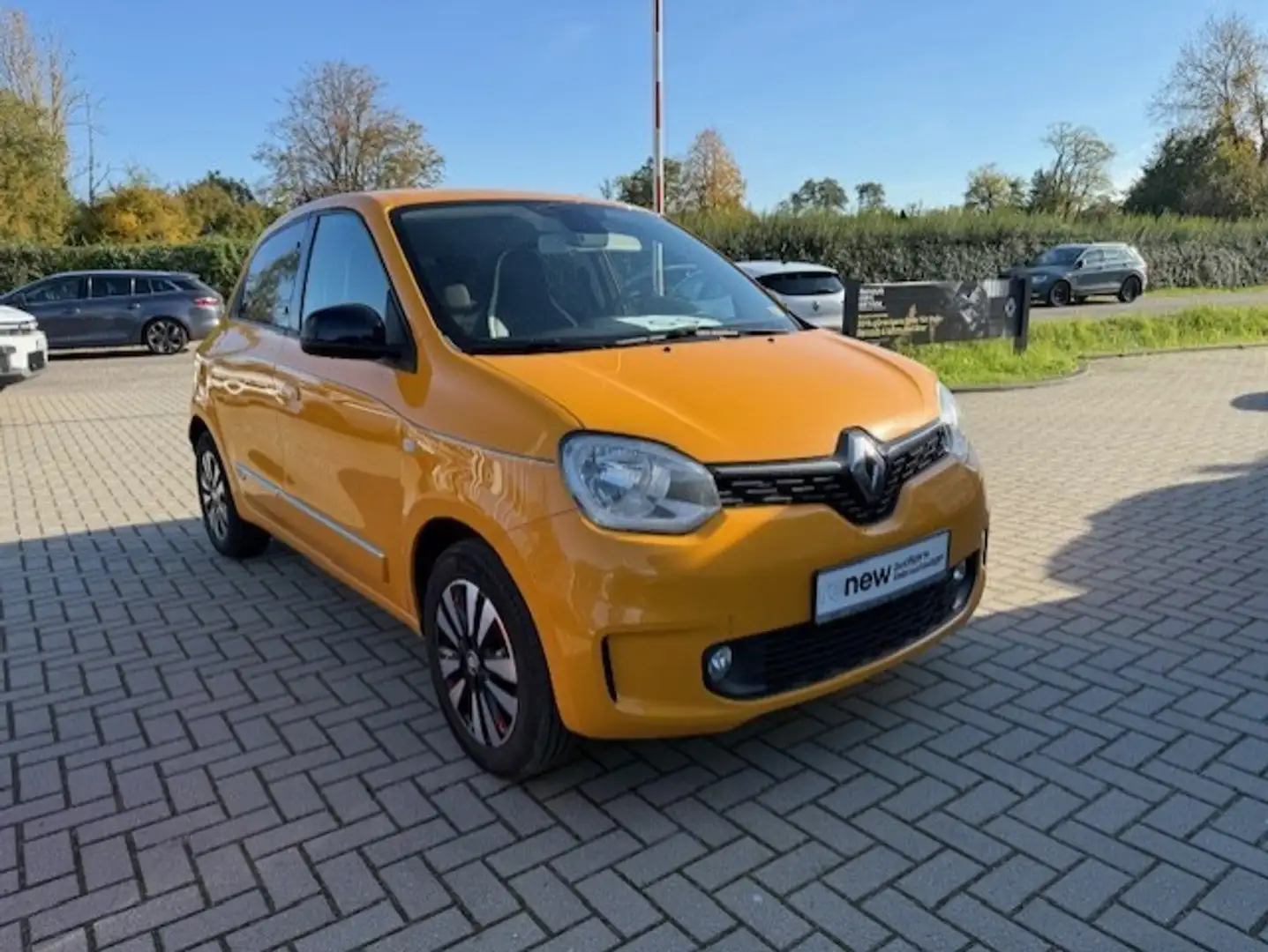 Renault Twingo E-Tech 100% elektrisch KLIMA NAVI KAMERA Gelb - 1
