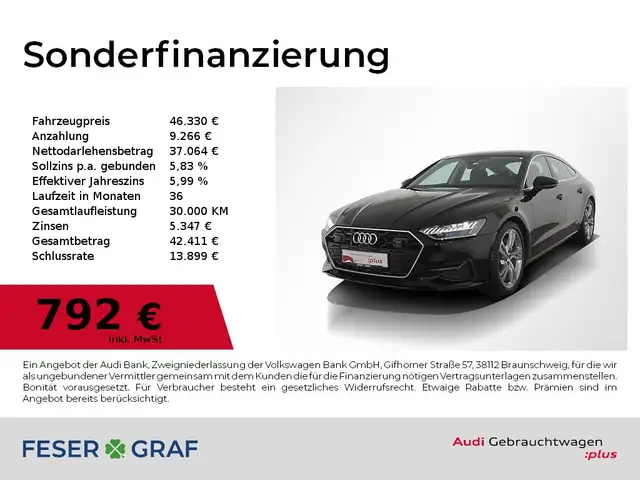Audi A7 Sportback 45 TFSI quattro S tronic Matrix / ACC /