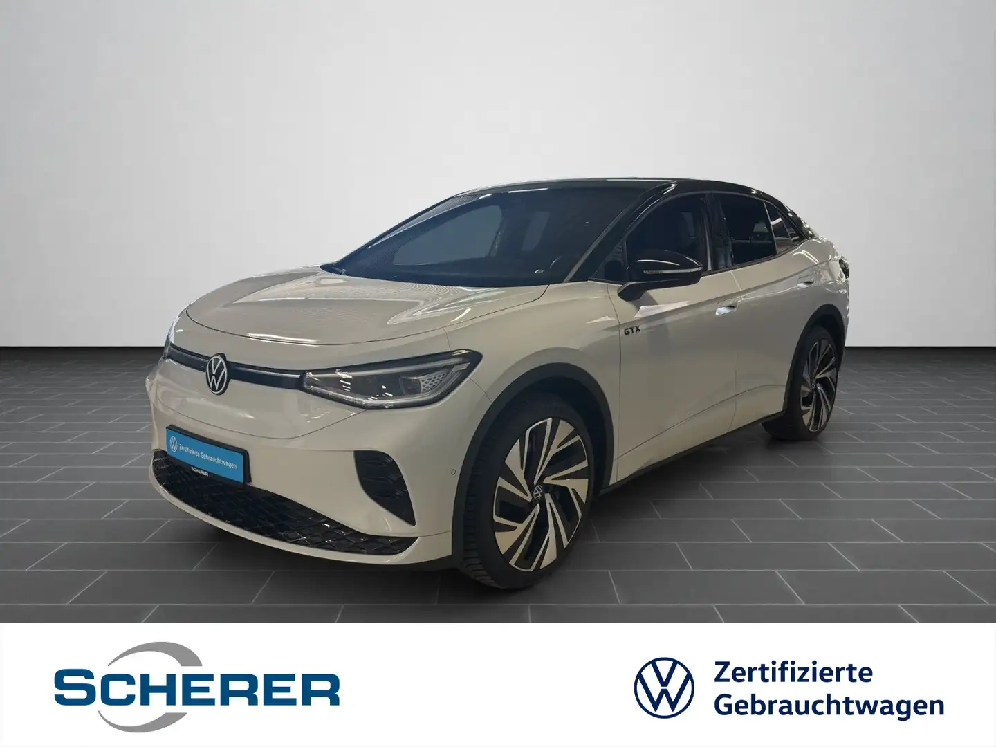 Volkswagen ID.5 GTX NAVI AHK DCC PANO WäPu Keyless Weiß - 1