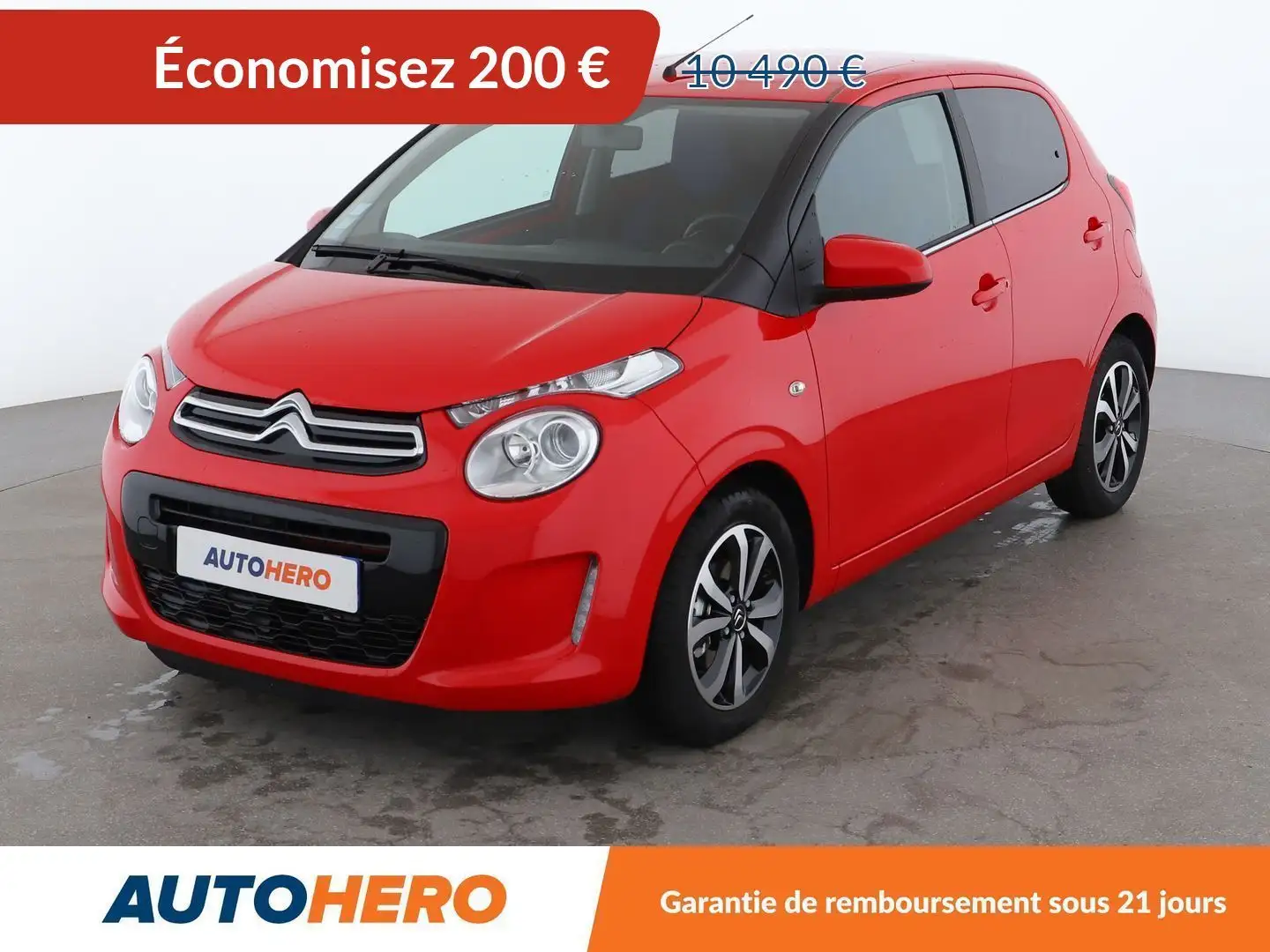 Citroen C1 1.0 VTi Shine Rouge - 1