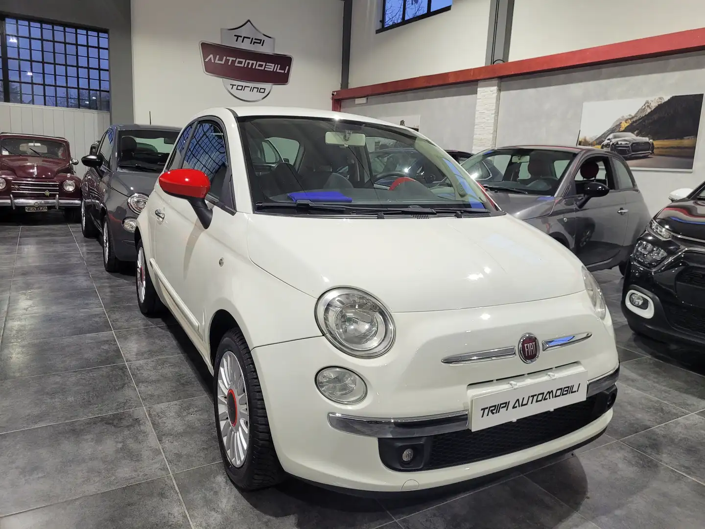 Fiat 500 1.3 mjt 75cv SPORT Weiß - 2