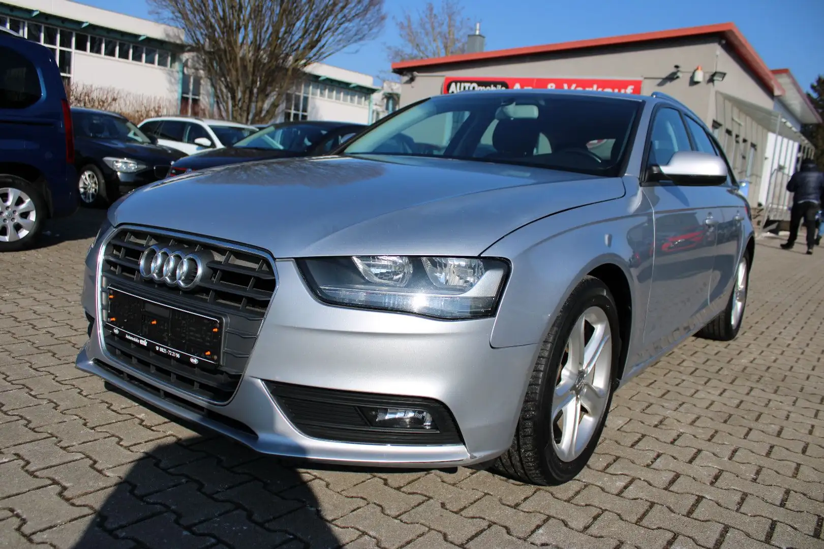 Audi A4 2.0 TDI Avant Klimaautom. Silber - 1