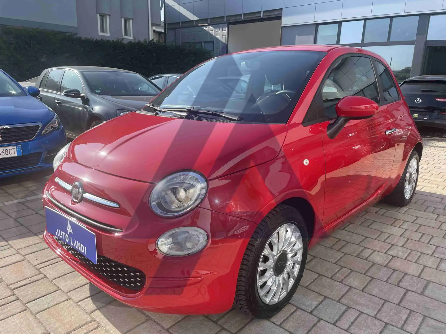 Fiat 500 1.0 hybrid Lounge 70cv Rosso - 1