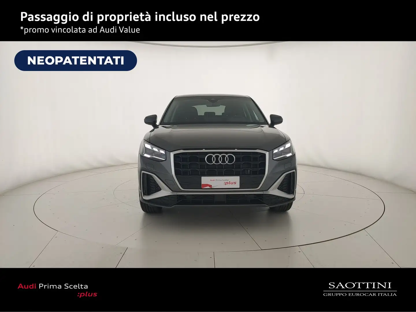 Audi Q2 30 2.0 TDI S line edition S tronic Grigio - 2