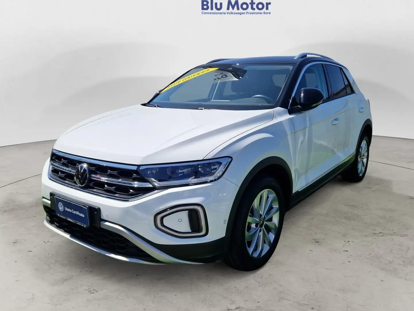 Volkswagen T-Roc 1.0 tsi style 110cv Zwart - 1