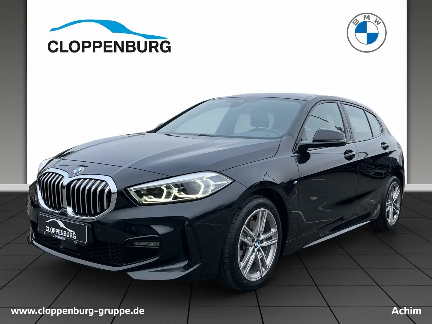 BMW 118 i Hatch M Sport HiFi DAB LED WLAN RFK Shz Noir - 1