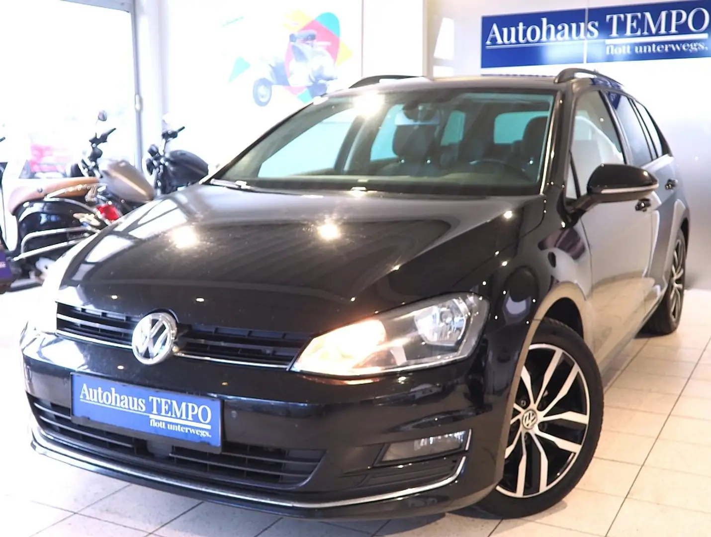 Volkswagen Golf Variant Highline BMT 2,0 TDI--Rückfahrkamera und Einpar... Schwarz - 2