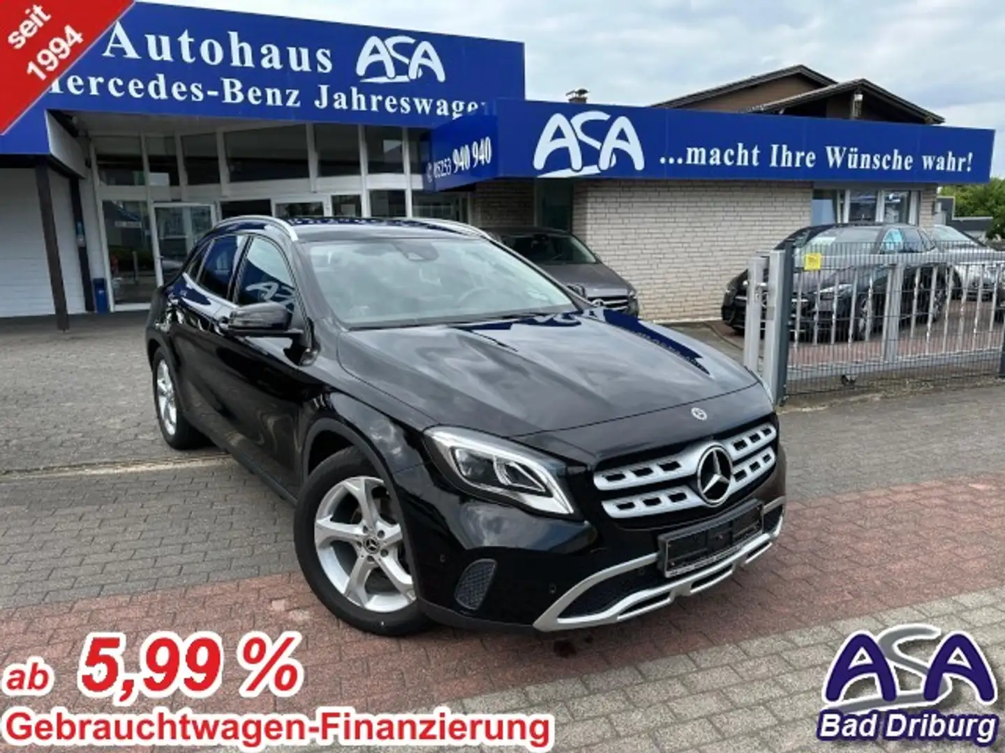 Mercedes-Benz GLA 180 Modelljahr 2020 Urban+360 Grad Kam.+8xAluräder+LE Negro - 1