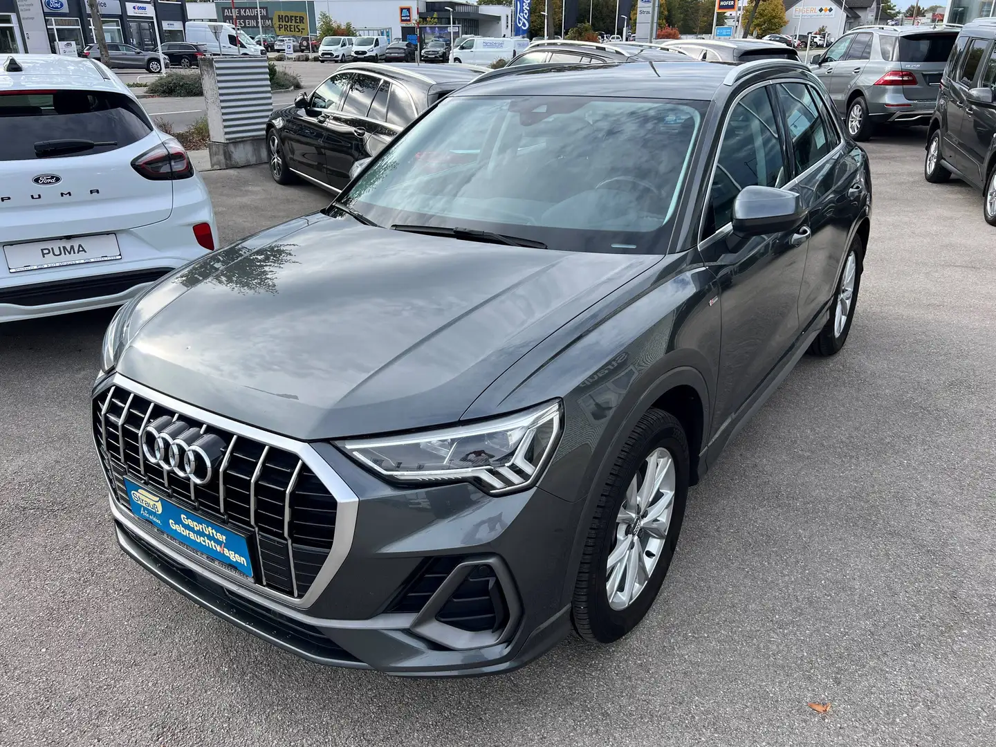 Audi Q3 40 TDI quattro S line *Kamera* elektr.Sitze* Abstandstempomat* LED* Grau - 2