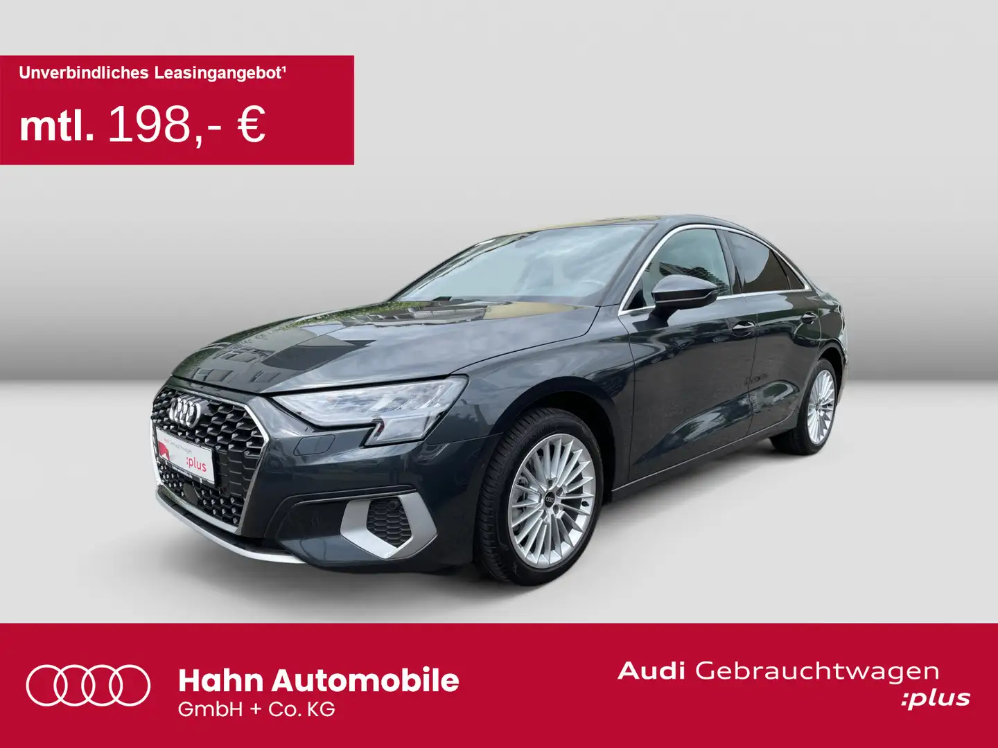 Audi A3 Lim 35 TFSI S-tronic Einparh.plus Sitzh GRA Grau - 1