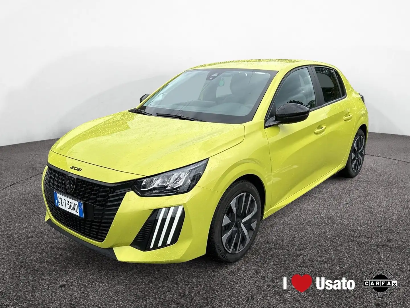 Peugeot 208 II 2023 1.2 puretech Style s&s 75cv Jaune - 1