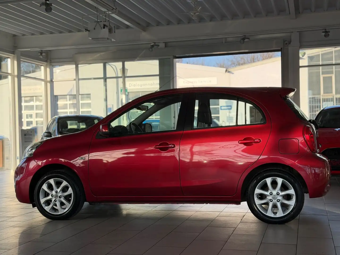 Nissan Micra Acenta*KLIMAAUT.*PDC*SHZ*TEMP.*BT*SPORT* Rot - 2