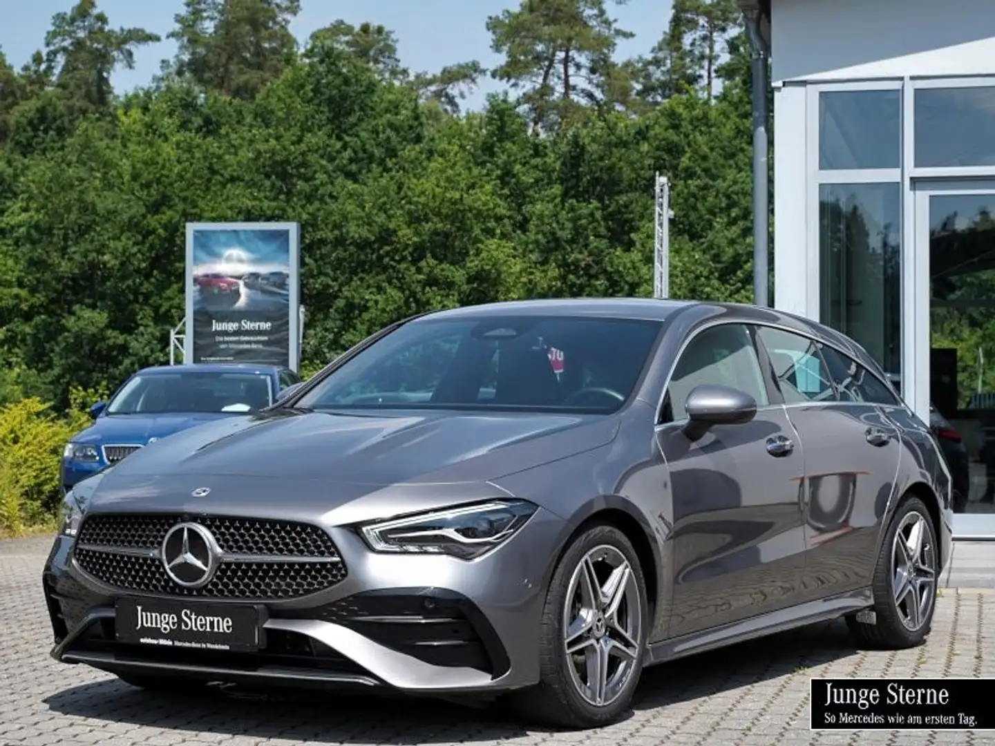 Mercedes-Benz CLA 200 AMG-ADVP KAMERA+AMBIENTE+EL-HECK+LENK Grijs - 2