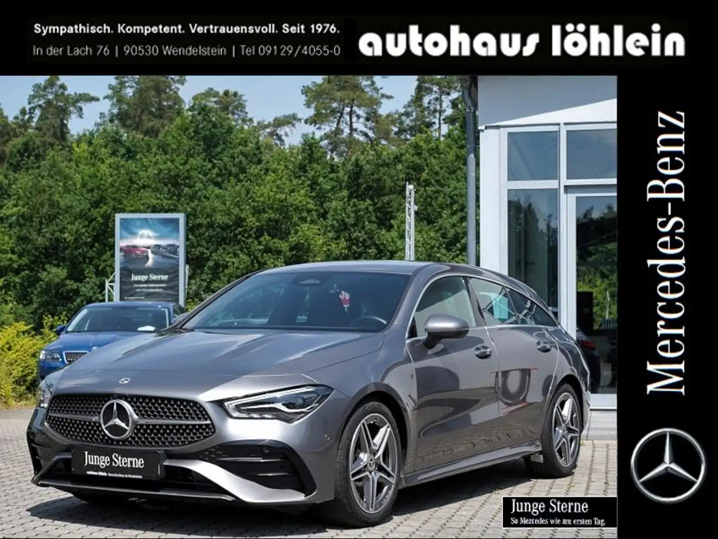 Mercedes-Benz CLA 200 AMG-ADVP KAMERA+AMBIENTE+EL-HECK+LENK Grijs - 1