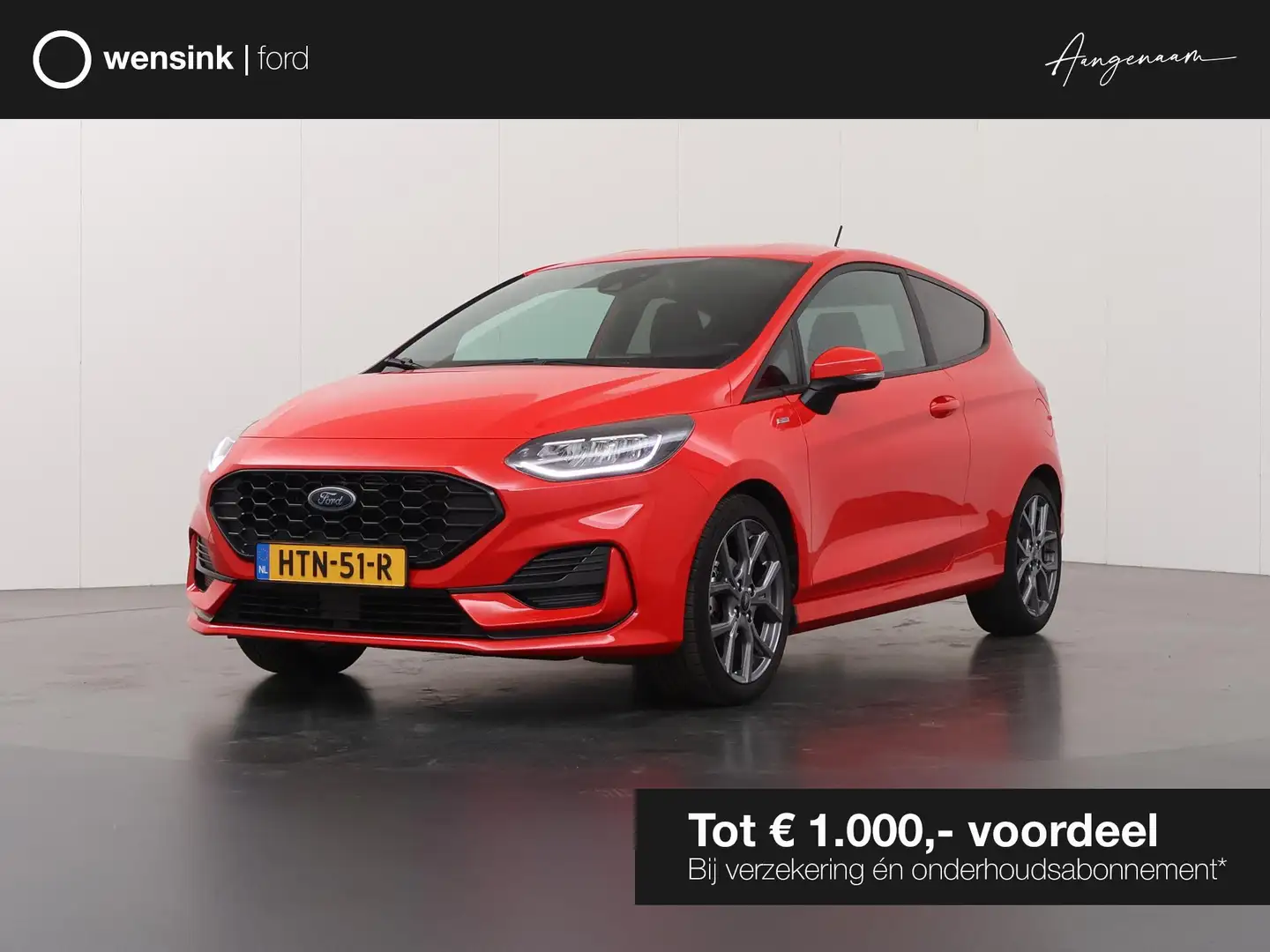 Ford Fiesta 1.0 EcoBoost ST-Line | Winterpack | Climate Contro Rood - 1