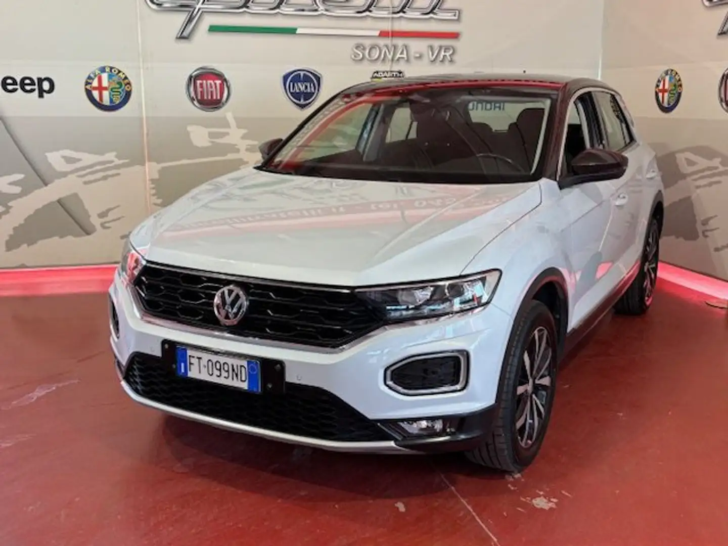 Volkswagen T-Roc 1.6 TDI SCR Style BlueMotion Technology Blanc - 2