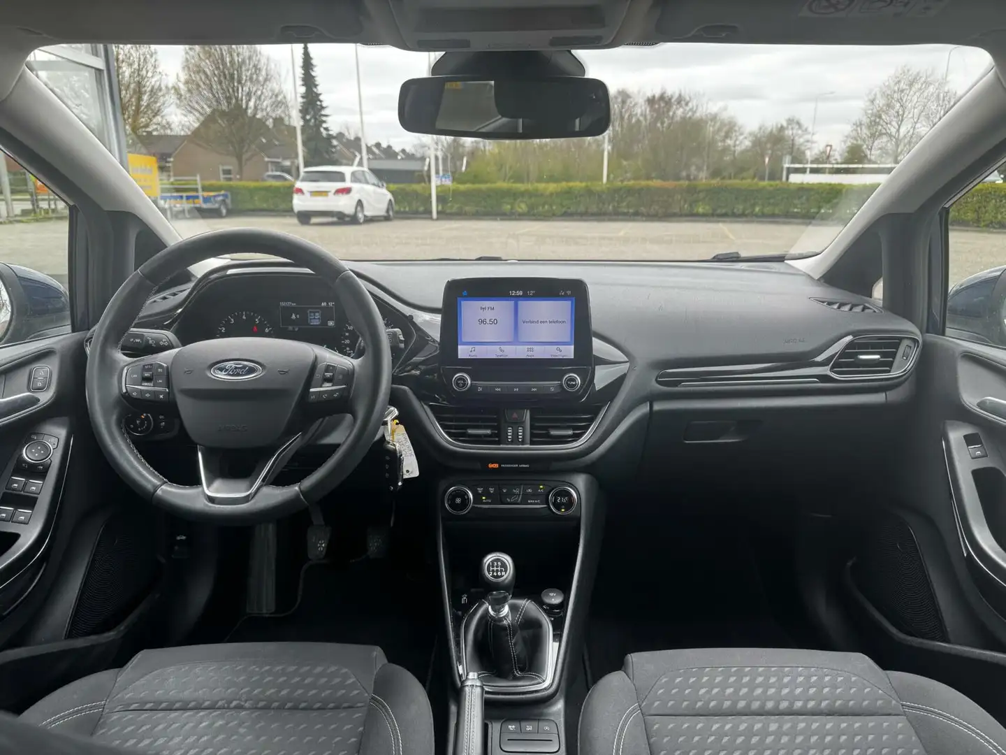 Ford Fiesta 1.0 EcoBoost Titanium| Carplay|16" | BTW Auto Blauw - 2