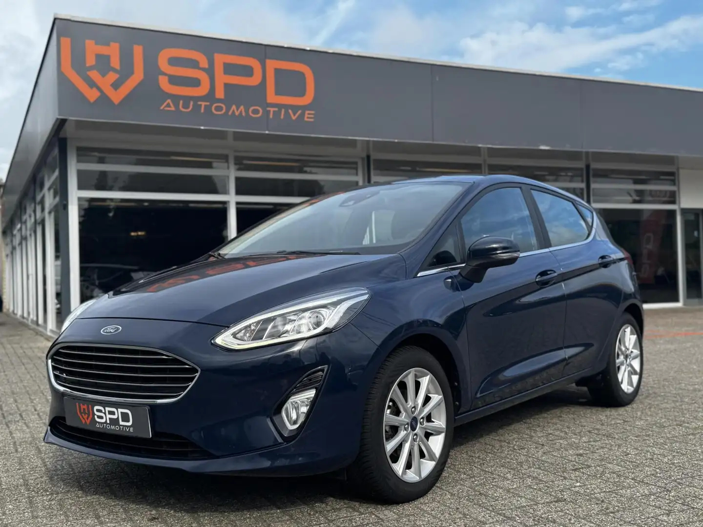 Ford Fiesta 1.0 EcoBoost Titanium| Carplay|16" | BTW Auto Blau - 1
