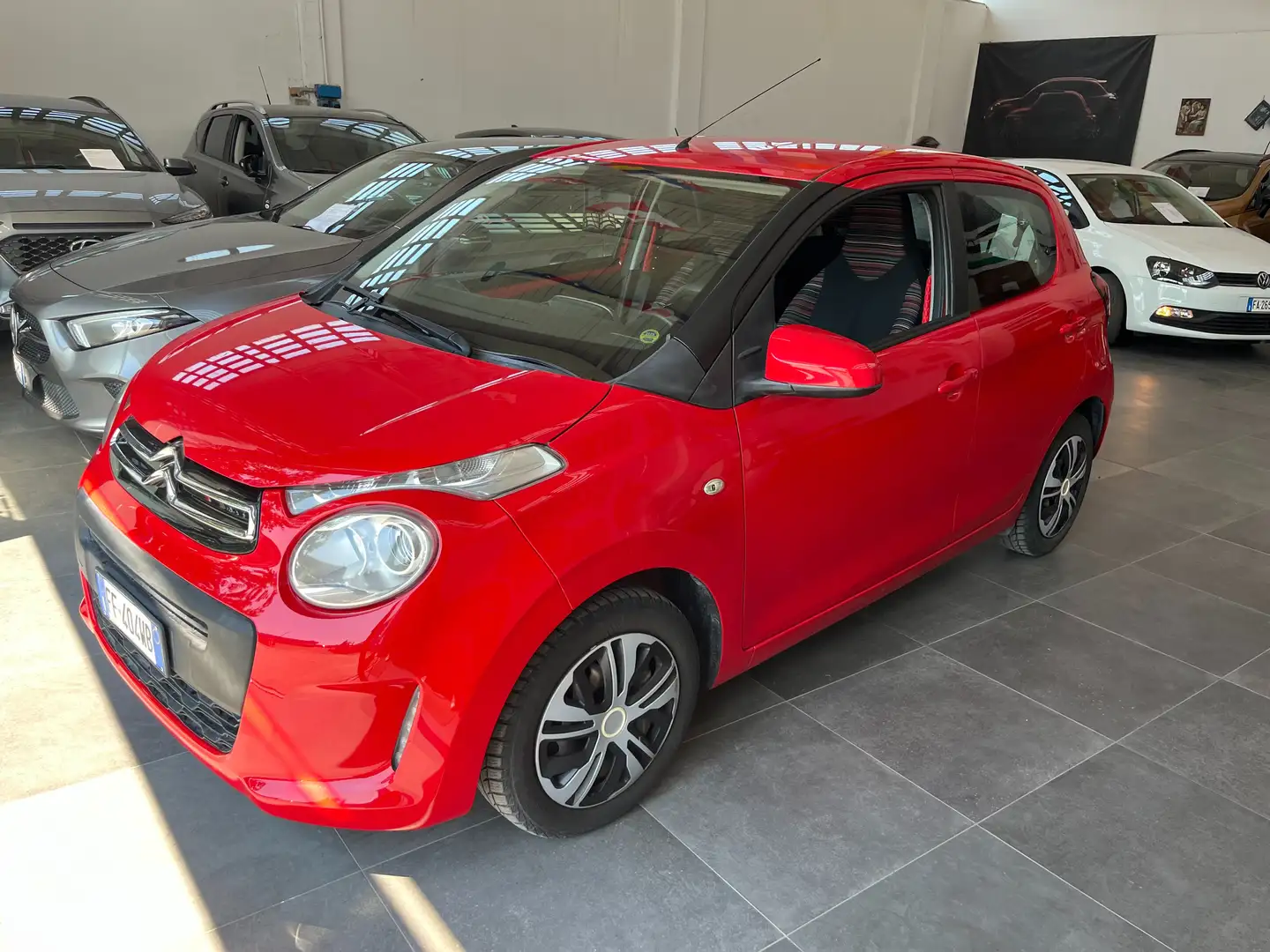 Citroen C1 C1 II 2014 5p 1.0 vti Live E6 Rosso - 2