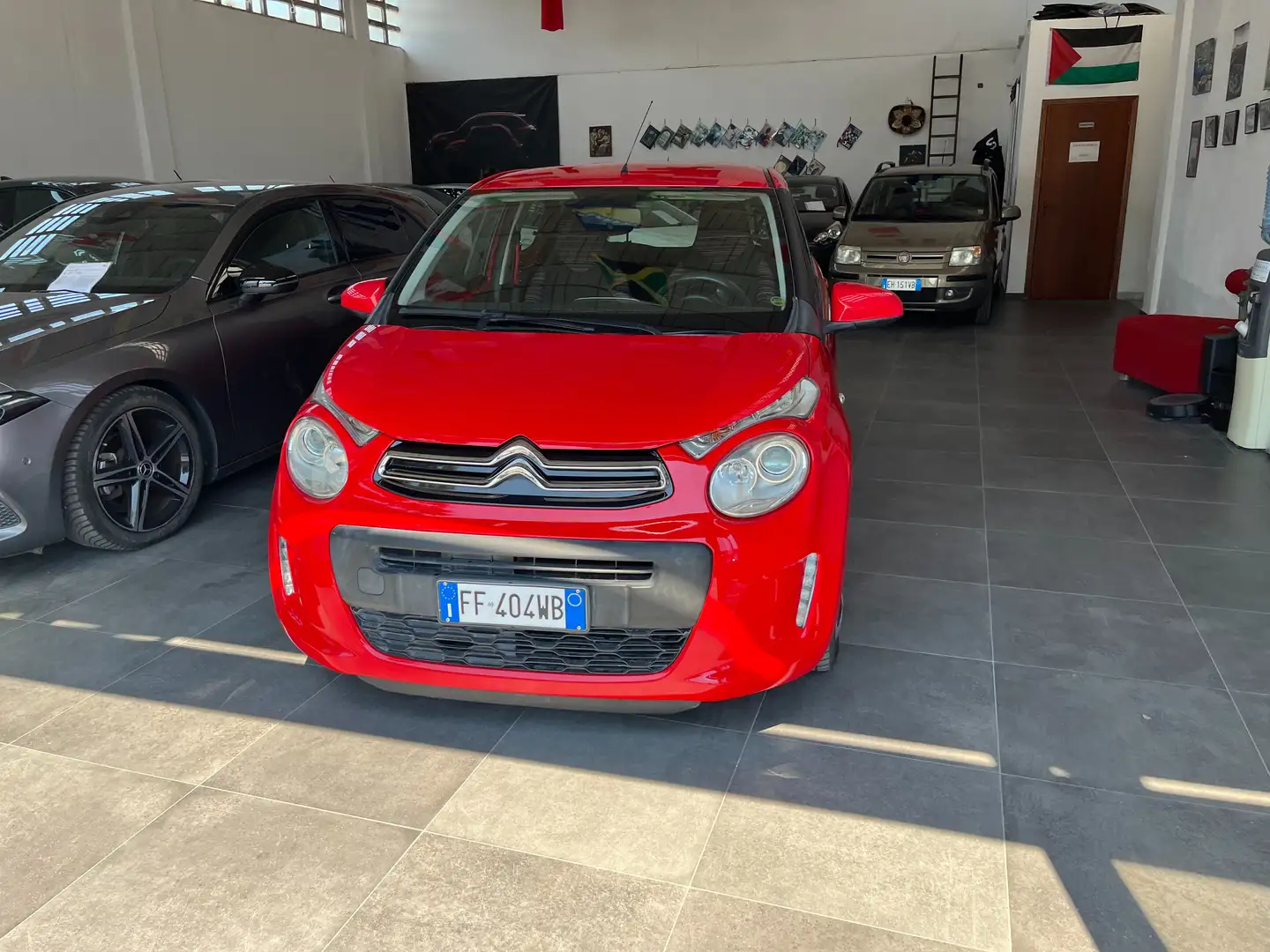 Citroen C1 C1 II 2014 5p 1.0 vti Live E6 Rosso - 1