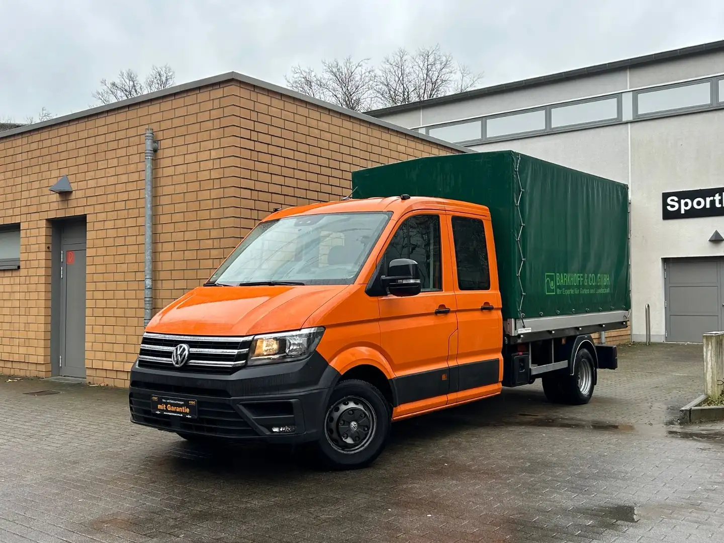 Volkswagen Crafter Pritsche Pritsche 3,5T DOKA  lang/////// Orange - 1