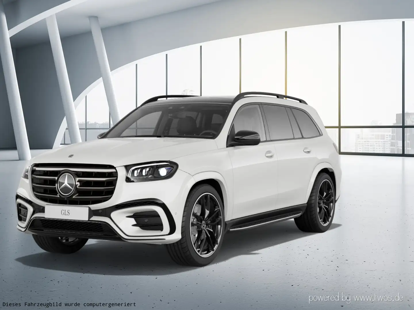 Mercedes-Benz GLS 450 GLS 450 d 4MATIC AMG Line Weiß - 2