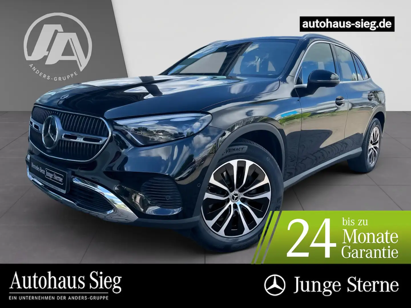Mercedes-Benz GLC 220 d 4M Avantgarde+MBUX+Distr+AHK+DIGITAL Negro - 1