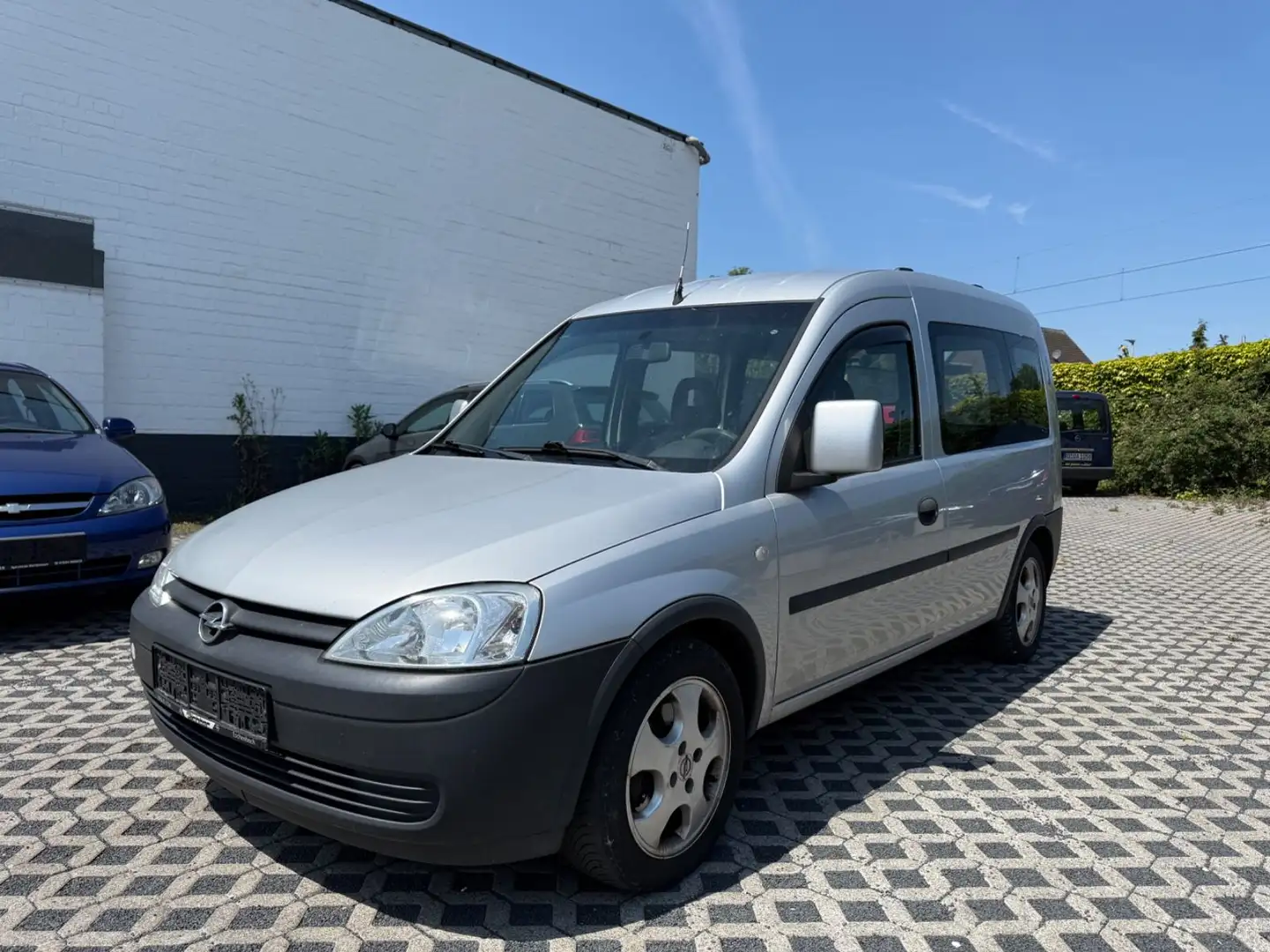 Opel Combo 1.6 Kasten Erdgas CNG *82.000 km*TÜV neu* Silber - 1