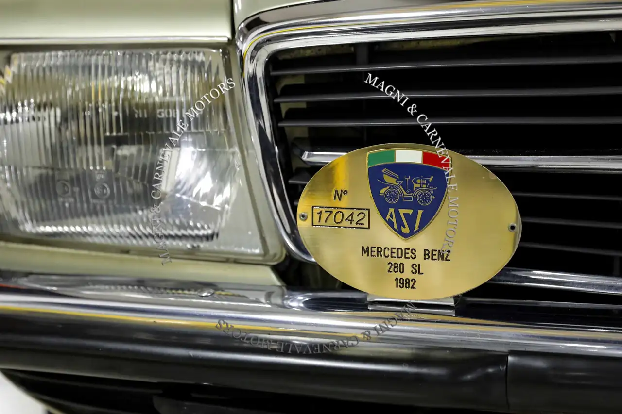 Mercedes-Benz SL 280 ISCRITTA ALBO A.S.I.|TARGA NERA|LIBRETTO ORIGINALE, foto 8