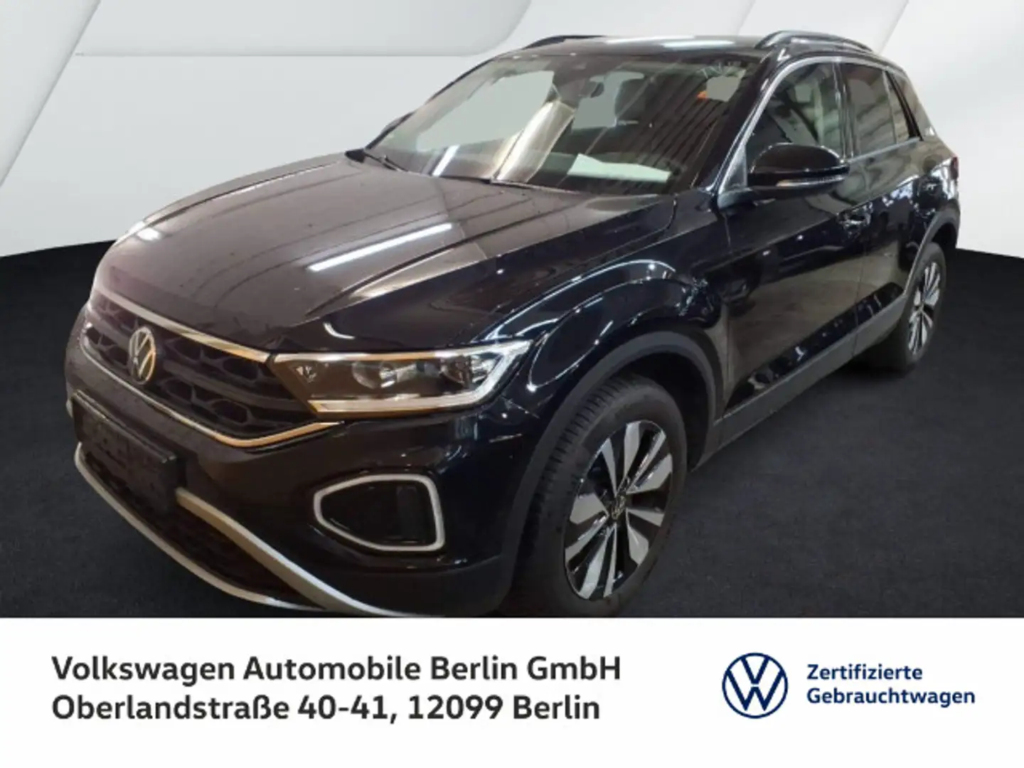 Volkswagen T-Roc 2.0TDI DSG GOAL NAVI AHK LED KAMERA Schwarz - 1