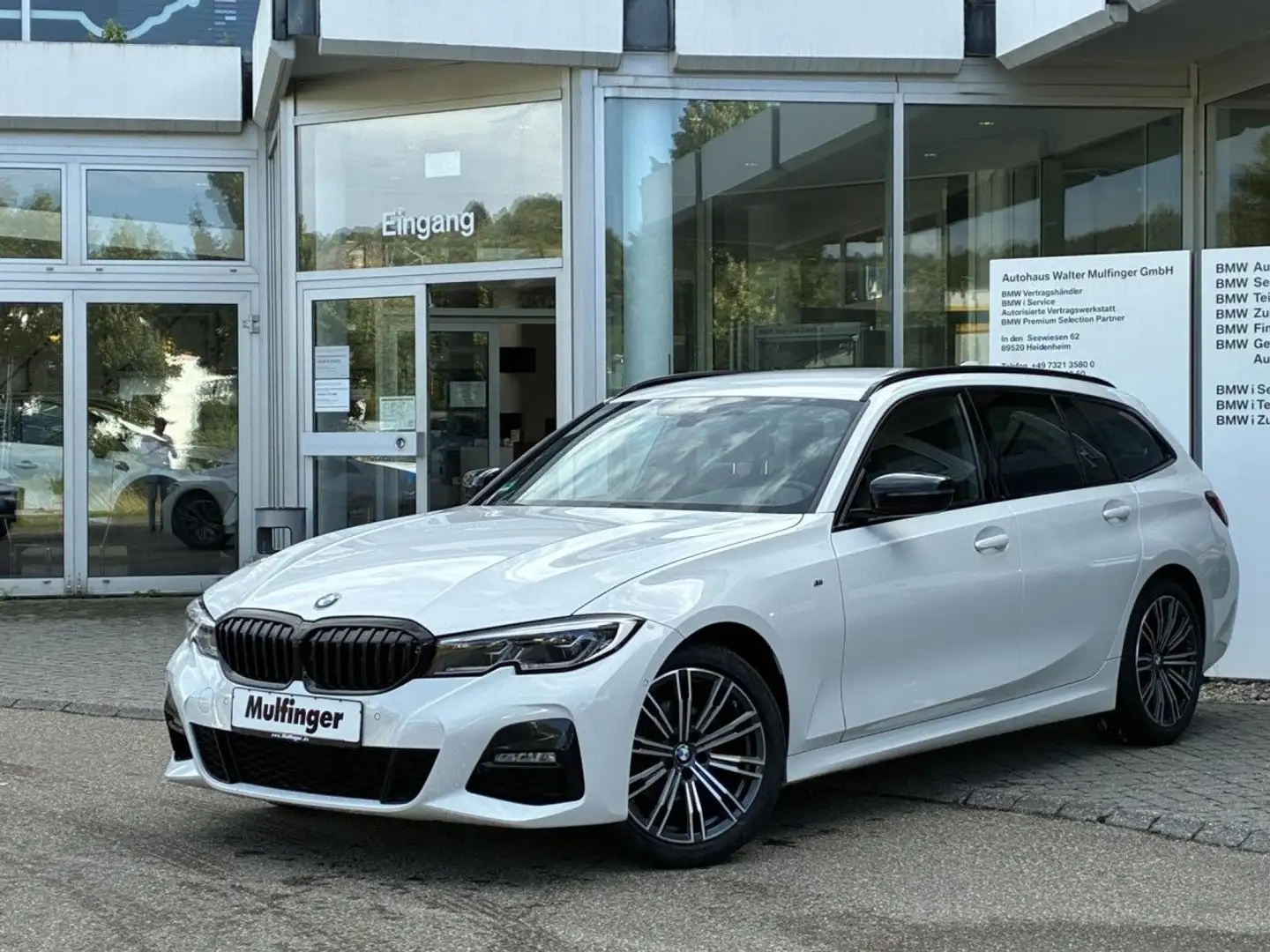 BMW 320 d T.xDr.M Sport Laser Kamera DrivParkAs.KomfZ Weiß - 2