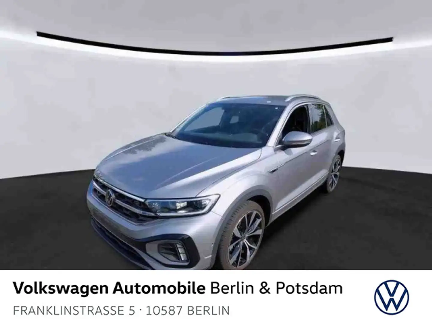 Volkswagen T-Roc 2.0 TSI 4M R-Line Standhzg Keyless LED APP Argent - 1