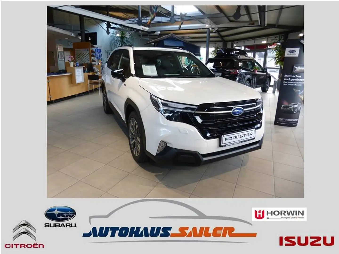 Subaru Forester 2.0ie e-BOXER Platinum Lineartr Weiß - 1