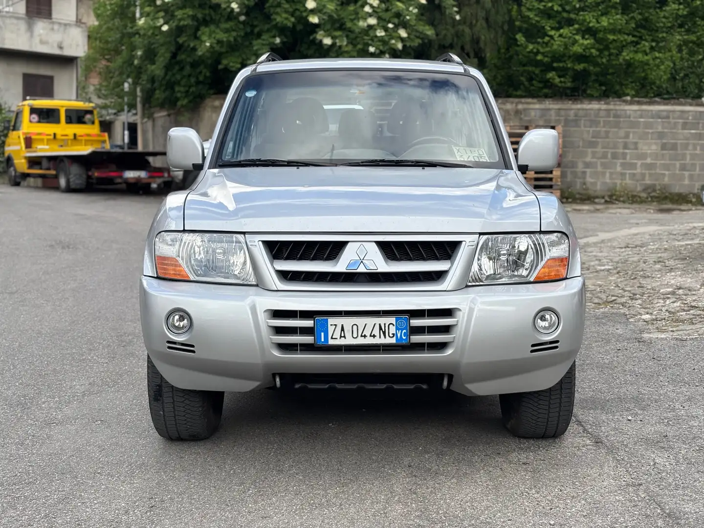 Mitsubishi Pajero Pajero 3p 2.5 tdi GLX 115cv Grigio - 2