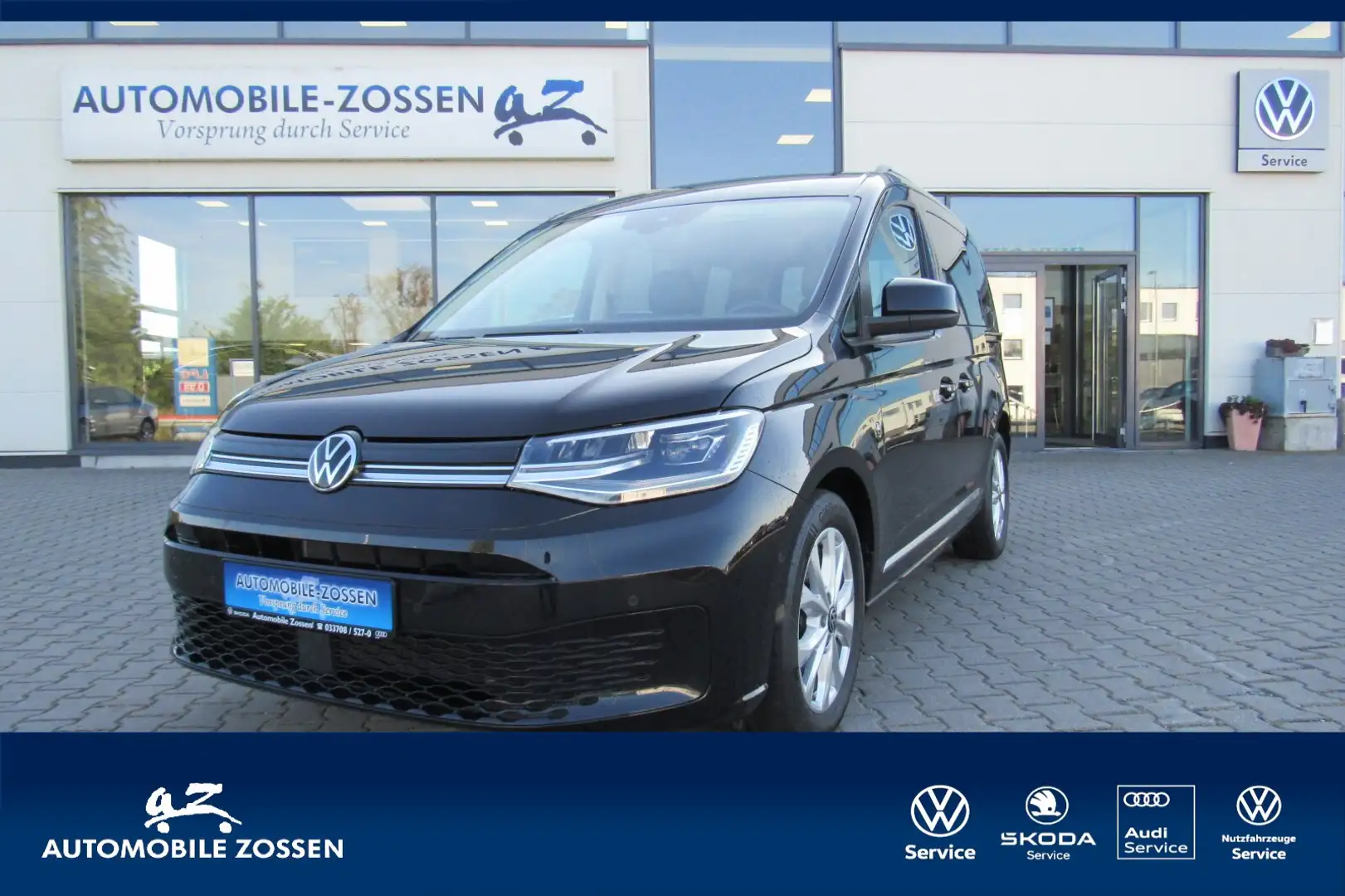 Volkswagen Caddy Caddy 2.0 TDI DSG Style (EURO 6d) Navi/Keyless-Start Noir - 1