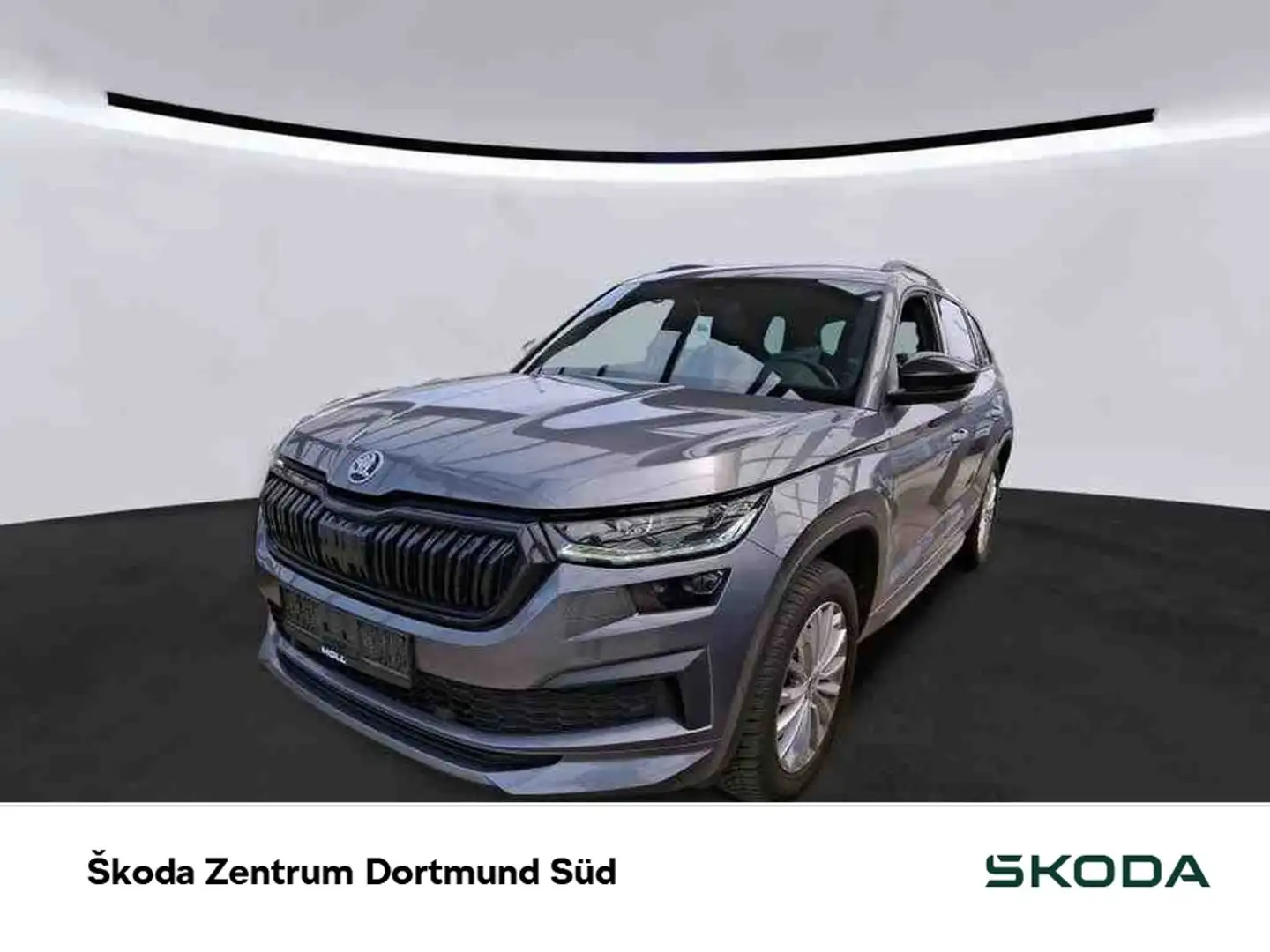 Skoda Kodiaq 2.0 SPORTLINE 4X4 LEDER PANO AHK ACC LM19 Grau - 1