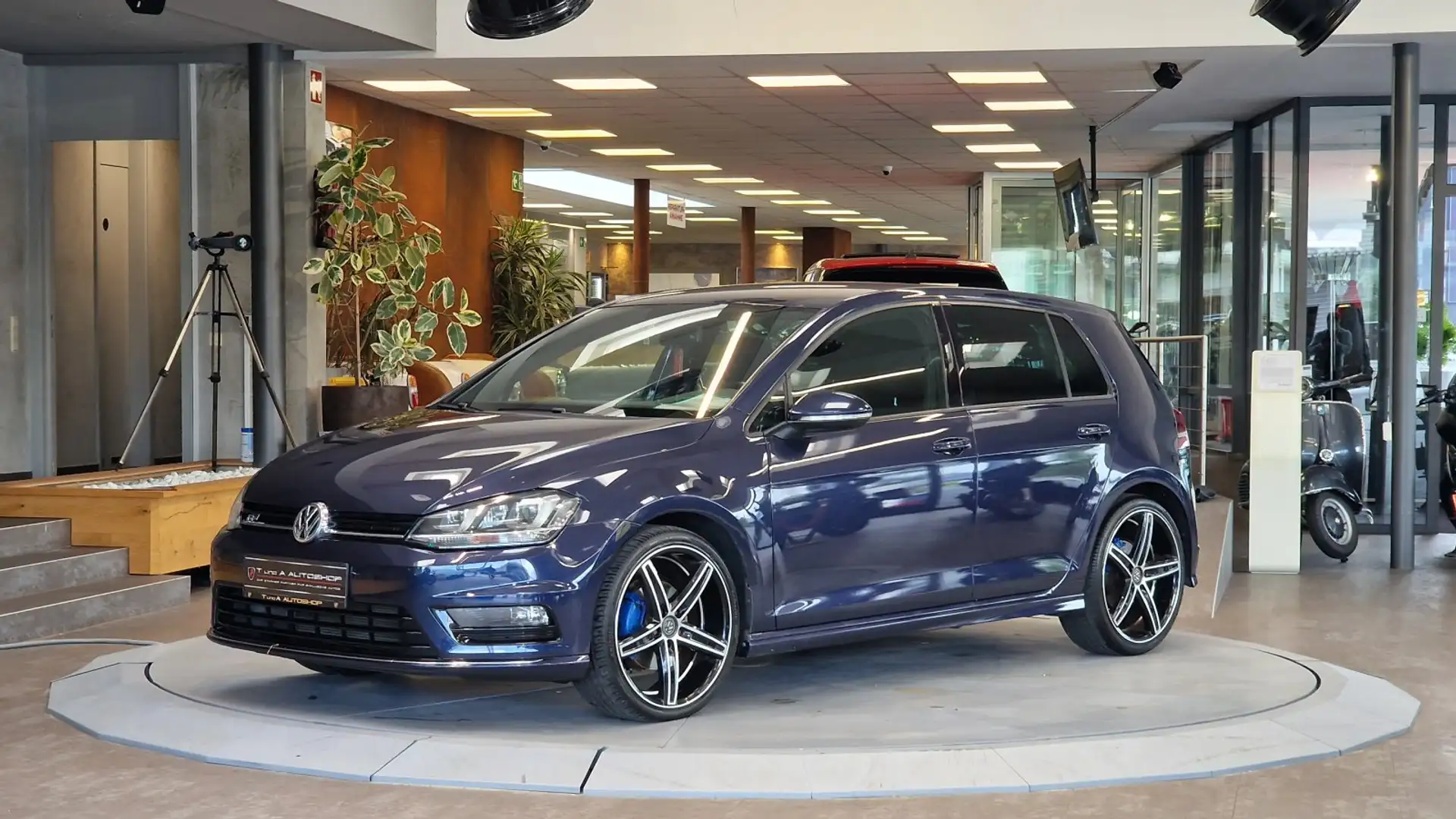 Volkswagen Golf 7 1.6 TDI R-Line *19Zoll*Sitzheizung*LED*PDC* Blau - 2